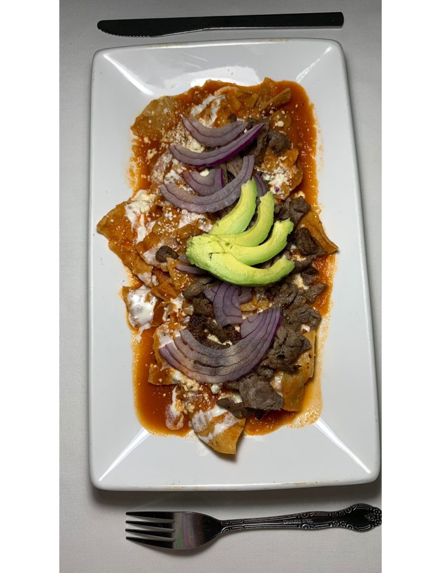 CHILAQUILES C CECINA